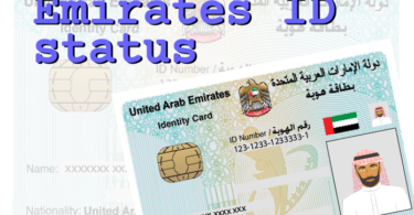 emirates id card status check online