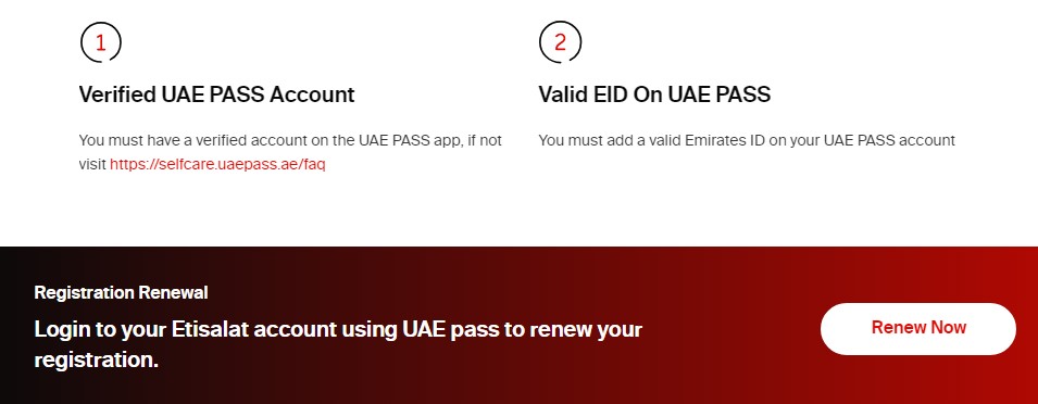 etisalat update emirates id online: All you need to know