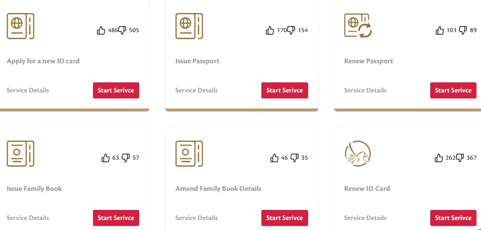 uae emirates id card apply and status check