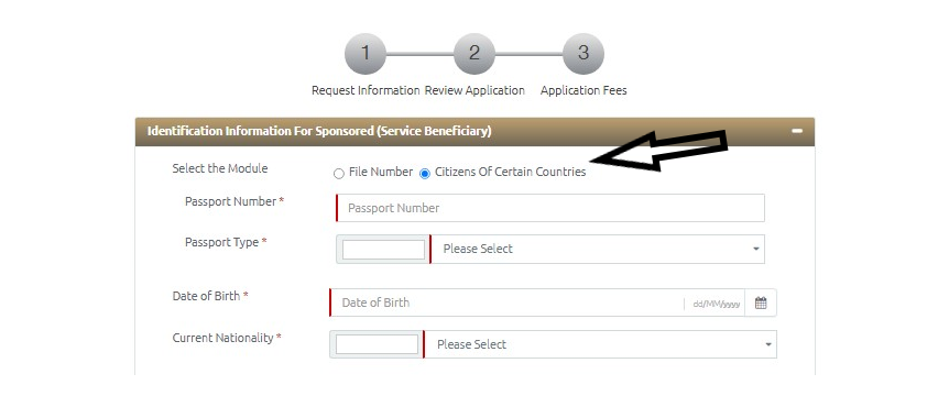 how to check fine in uae using passport number