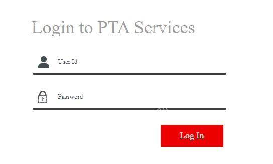 rta pta service login steps by website and app