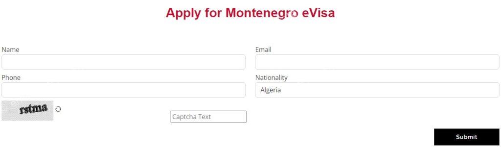 apply montenegró visa for uae residents online 