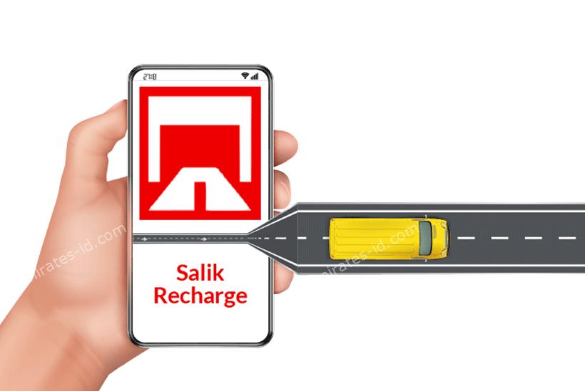 Quick Steps for salik recharge by plate number