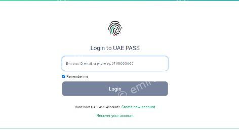 uae pass registration with and without emirates id