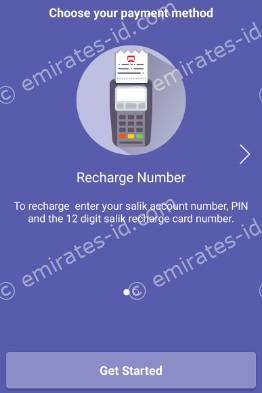 Quick Steps for salik recharge by plate number