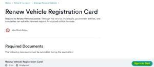Comprehensive Guide to vehicle registration abu dhabi online