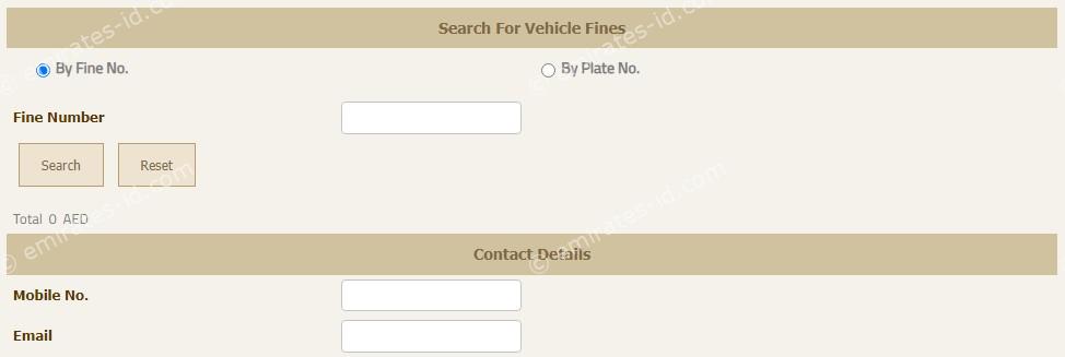 traffic fine inquiry sharjah and payment service