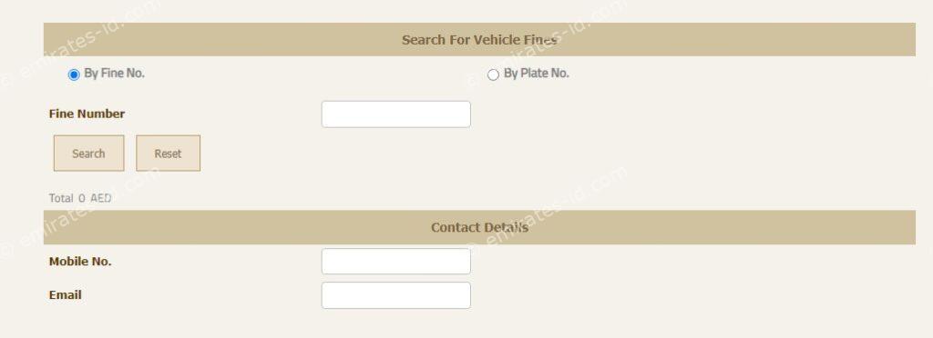 sharjah traffic fine payment online step by step