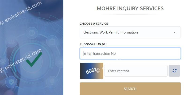 Easy Process for get electronic work permit information online