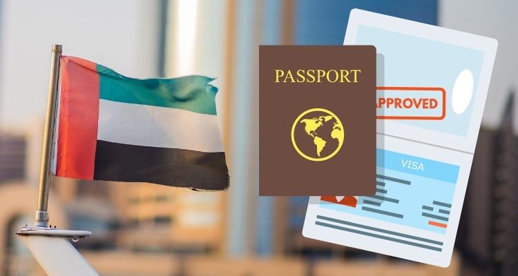 uae visa status check by passport number and check visa fine